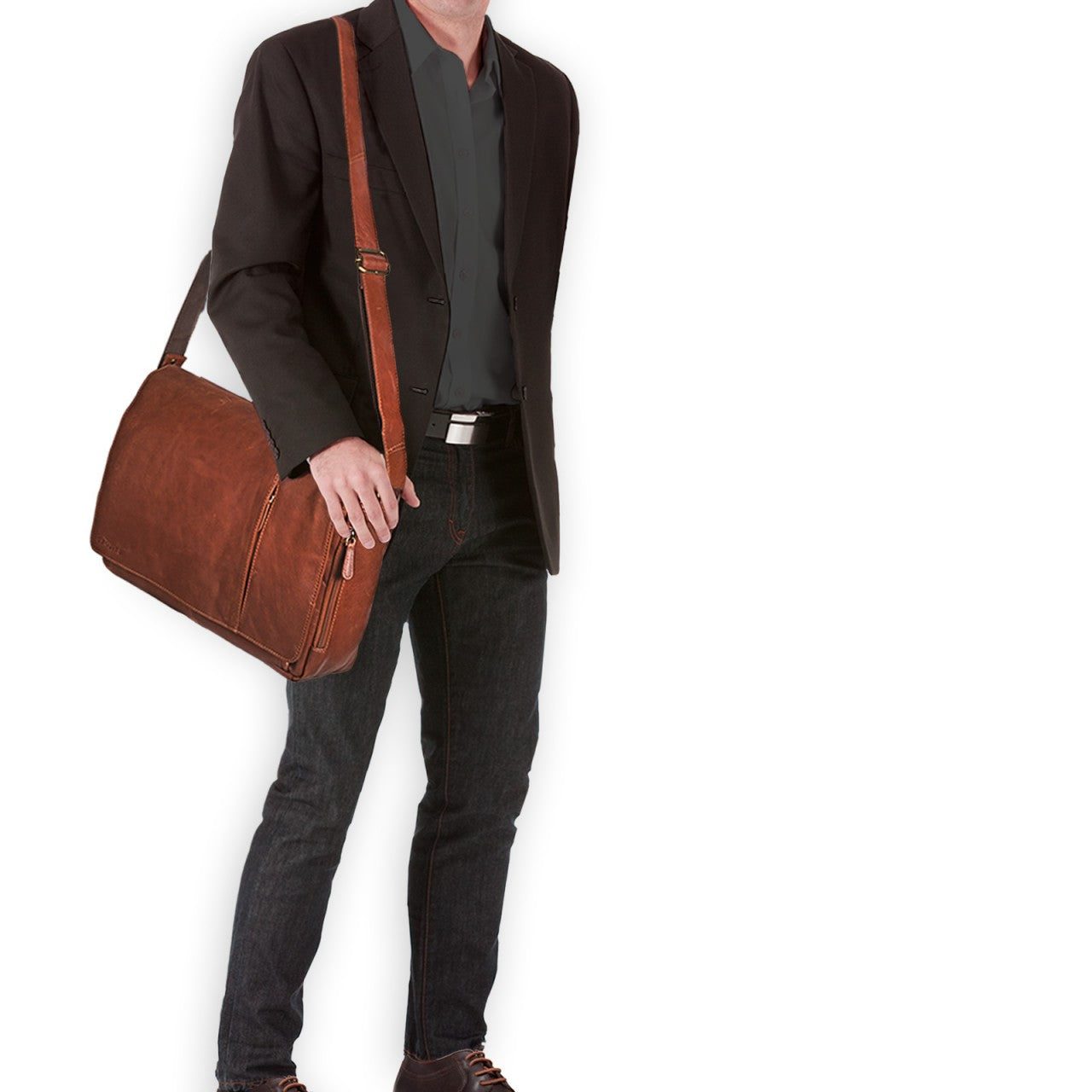 Umhängetasche Leder Herren
