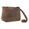 "Malou" Elegantná Kožená Kabelka Dámska - Vintage Crossbody Taška