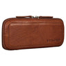 „Scotty“ Kožené Etui Vintage S Zipsom Hardcase Pevný Kryt