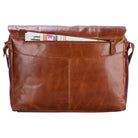 Bürotasche Leder cognacbraun Retro