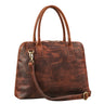 "Cassia" Kožená Business Taška Pre Ženy Vintage Shopper Štýlová