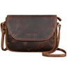 "Esther" Dámska Kožená Kabelka, Vintage, Crossbody Taška