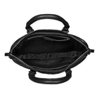 Handtasche Schultertasche Vollleder Vintage schwarz
