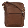 „Jannis“ Kožená Taška Pre Pánov Malá Vintage Messenger Taška