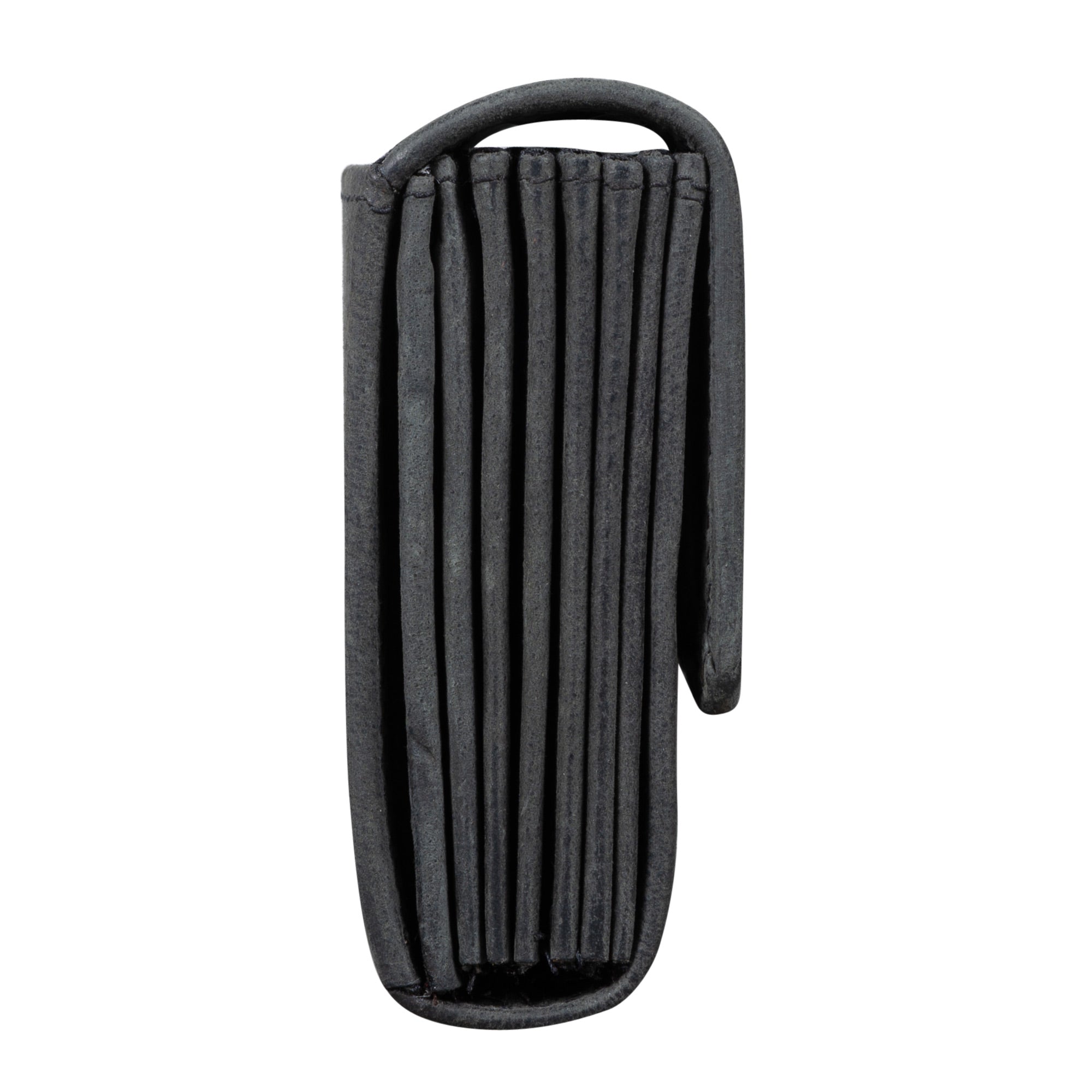 Ledergeldbörse Echt-Leder Herren Damen schwarz