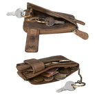 Kartenetui Leder braun