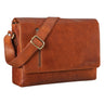 "Davis" Messenger Taška Kožená 13" na Notebook – Vintage Taška