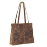 "Brenda" Dámska Kabelka Veľká Kožená Shopper Taška Milovníčky Vintage