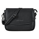 Klassische Abendtasche Frauen Leder schwarz