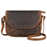 "Esther" Dámska Kožená Kabelka, Vintage, Crossbody Taška