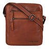 „Garcia“ Malá Kožená Taška Na Rameno Vintage Hnedá Messenger Taška