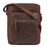 „Ringo“ Kožená Taška Cez Rameno Pre Mužov Vintage Crossbody Taška