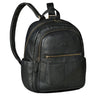 "Lisa" City Rucksack Damen Leder Mittelgroß gepolstertes Fach 13 Zoll