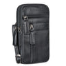 „Asher“ Kožený Pásový Peňaženka Pre Mužov Vintage Crossbody Taška
